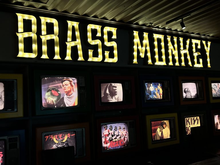 BRASS MONKEY- Logo Wall