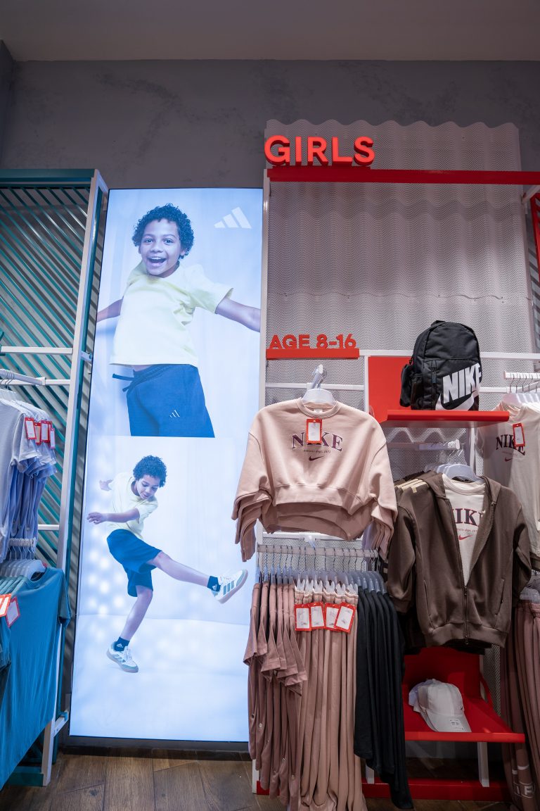 Nu.Athlete- Category Signage Lightboxes