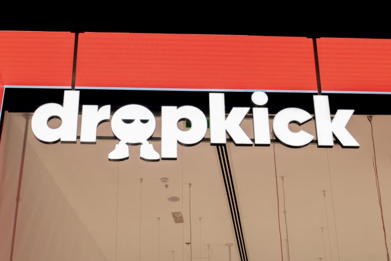 Dropkick D5- Exterior Logo Sign