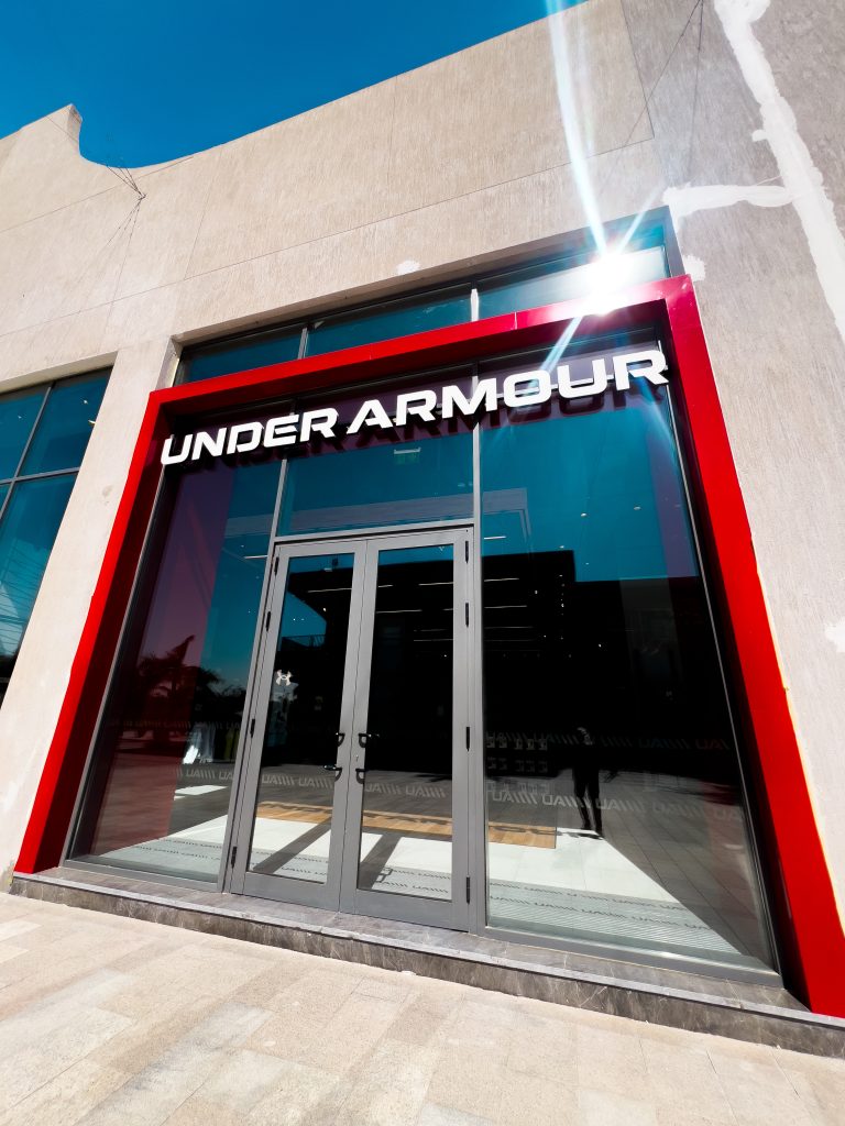 Under Armour- External Facade Logo