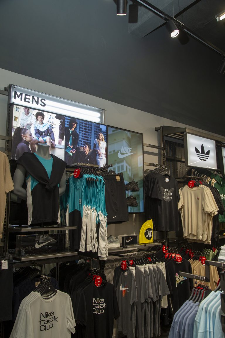 JD- LCD Display Above Shelving