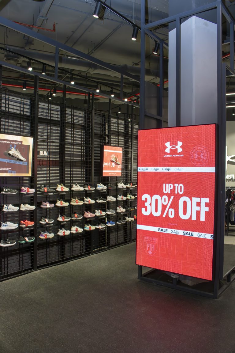 Under Armour- LED Indoor Screens
